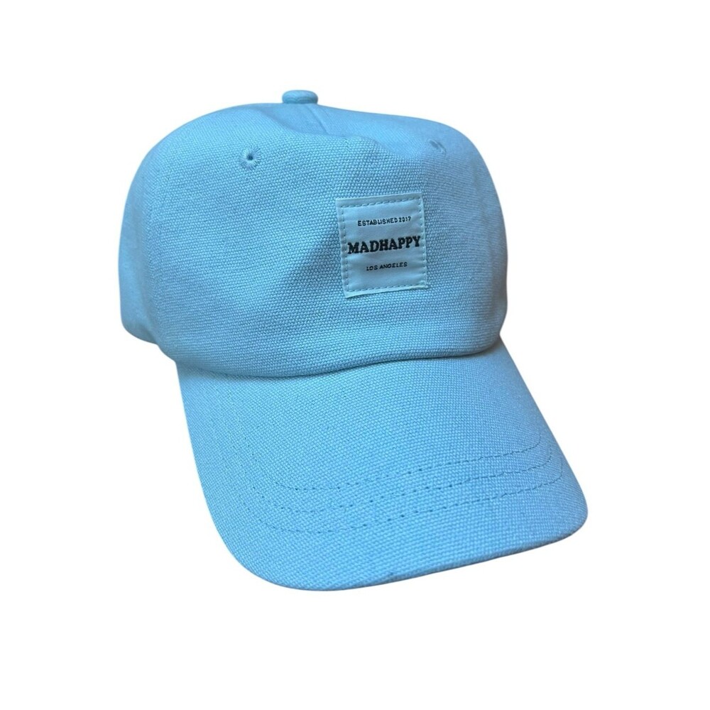Madhappy Cooper 5 Panel Velcro Hat Sky Blue